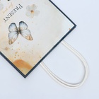 Пакет подарочный крафтовый Present for you 15×21×8 см, 120 г/м² - Фото 4