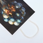 Пакет подарочный крафтовый «Подарок» 27×22×11 см, 120 г/м² - Фото 3