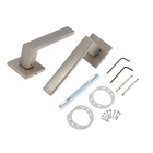 Ручка раздельная LOCKLAND 003 MSN, цвет матовый сатиновый никель - Фото 4