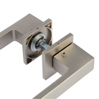 Ручка раздельная LOCKLAND 004 MSN, цвет матовый сатиновый никель - Фото 3