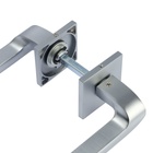 Ручка раздельная LOCKLAND 006 MSC, цвет матовый сатиновый хром - Фото 3