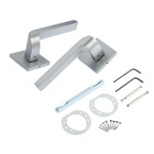 Ручка раздельная LOCKLAND 006 MSC, цвет матовый сатиновый хром - Фото 4