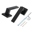 Ручка раздельная LOCKLAND 010 BL, цвет черный - Фото 4