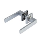 Ручка раздельная LOCKLAND 010 MSC, цвет матовый сатиновый хром - Фото 2