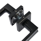 Ручка раздельная LOCKLAND 009 BL, цвет черный - Фото 3