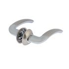 Ручка раздельная LOCKLAND 011 SN/CP, цвет сатиновый никель/хром - Фото 1