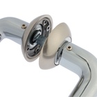 Ручка раздельная LOCKLAND 011 SN/CP, цвет сатиновый никель/хром - Фото 3