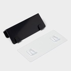 Ведро для мусора подвесное Доляна, 9 л, 2 вида крепления, белое - Фото 4