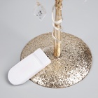 Светодиодный куст «Листья» 35 × 26 × 3 см, 10 LED, постоянное свечение, от батареек CR2032х2 (в комплекте), свечение тёплое белое - фото 809716556