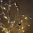 Светодиодный куст «Капли росы» 45 × 30 × 3 см, 20 LED, постоянное свечение, от батареек CR2032х2 (в комплекте), свечение тёплое белое - фото 809716559
