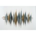 Декор настенный, панно металл «Острые ромбы», 70×150×6 см - Фото 2