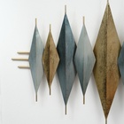 Декор настенный, панно металл «Острые ромбы», 70×150×6 см - Фото 3