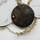 Декор настенный, панно металл «Лаконичность. Круги и бабочки», 89×159×5 см - Фото 3