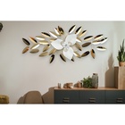 Декор настенный, панно металл «Распустившийся бутон», 60×141×6 см - Фото 7