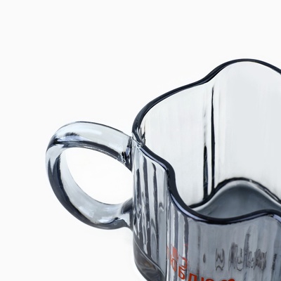 Кружка стеклянная «Люблю», 260 мл