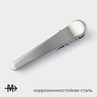 Зажим для пакетов Magistro «Крокодил», 9 см, нержавеющая сталь, серебристый - Фото 2