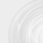 Десертная тарелка Magistro «Смоук», 20.5×2.2, стекло, белая, прозрачная - Фото 3