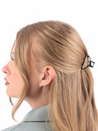 Крабик для волос «Cабина», дуга, 4 см, чёрный (комплект 6 шт) - фото 46496540