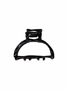 Крабик для волос «Cабина», дуга, 4 см, чёрный (комплект 6 шт) - фото 46496543