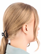 Крабик для волос «Иви», дуга, 4.5 см, чёрный (комплект 6 шт) - фото 46496555