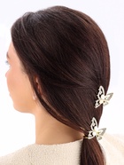 Крабик для волос «Мэнди», бабочка, 4.5 см, золото 10691607