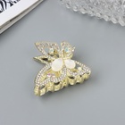 Крабик для волос «Мэнди», бабочка, 4.5 см, золото 10691607