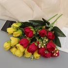 Букет искусственный «Роза мальва», h=29 см, МИКС - Фото 3