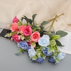 Букет искусственный «Роза индиголетто», h=30 см, МИКС - Фото 3