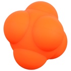 Мяч для тренировки скорости реакции, оранжевый - Фото 2