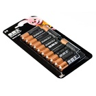 Батарейка алкалиновая Duracell Basic (CH), AA, LR06-12BL, 1.5В, блистер, 12 шт 10830388 - фото 13812340