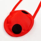 Карнавальный костюм «Божья коровка»: комбинезон, маска, коса, сумка, рост 110-122 см - Фото 11