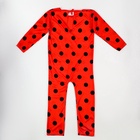 Карнавальный костюм «Божья коровка»: комбинезон, маска, коса, сумка, рост 110-122 см - Фото 5