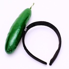 Карнавальный набор «Сочный огурец»: накидка, ободок - Фото 4