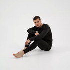 Термобельё мужское Resport, комплект: лонгслив, лосины, р. 46, чёрное - Фото 5