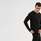 Термобельё мужское Resport, комплект: лонгслив, лосины, р. 46, чёрное - Фото 7