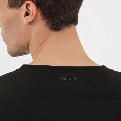 Термобельё мужское Resport, комплект: лонгслив, лосины, р. 46, чёрное