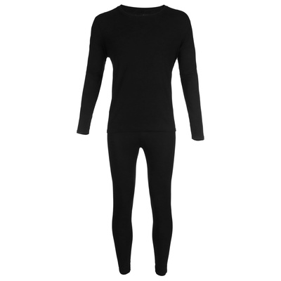 Термобельё мужское Resport, комплект: лонгслив, лосины, р. 46, чёрное