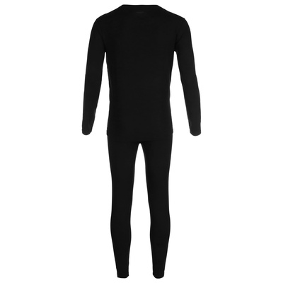 Термобельё мужское Resport, комплект: лонгслив, лосины, р. 46, чёрное
