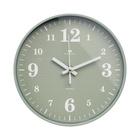 Часы настенные интерьерные "Классика", бесшумные, d-19,5см, корпус оливковый - фото 30780184