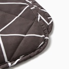 Покрывало LoveLife евро макси Grid 240×210±5 см, новосатин, 100%п/э - Фото 3