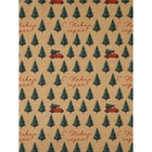 Набор упаковочной бумаги «Зимние истории»,4 листа, 70 × 100 см 10454063