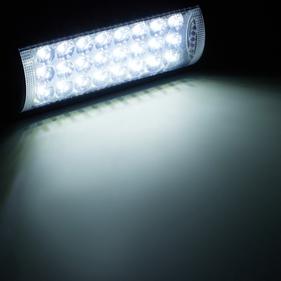 Фонарь аккумуляторный, USB, 24 LED, 60 ч, 1000 Лм, 3 режима, 4500 мАч
