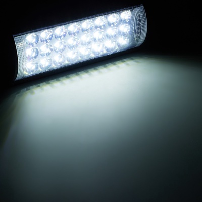 Фонарь аккумуляторный, USB, 24 LED, 60 ч, 1000 Лм, 3 режима, 4500 мАч