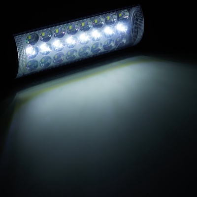 Фонарь аккумуляторный, USB, 24 LED, 60 ч, 1000 Лм, 3 режима, 4500 мАч