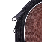 Папка с ручками текстильная А4, Calligrata "Офис", для бумаг, для офиса, нейлон 600D, лён, коричневая, ПМ/1, 350 х 270 х 20 мм - Фото 5