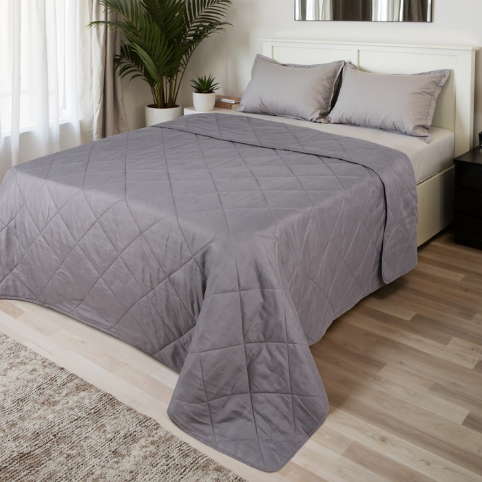 Покрывало LoveLife евро макси Canvas 240*210±5см, новосатин, 100%п/э - Фото 1