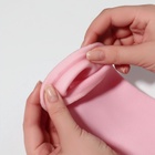 Набор увлажняющий, перчатки, носочки, один размер, розовый - Фото 5