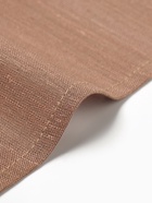 Набор салфеток с декоративными кольцами Этель Sand, 40×40 см - 2 шт., 100% лён - Фото 7