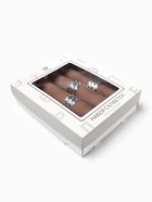 Набор салфеток с декоративными кольцами «Этель» Sand, 40×40 см - 4 шт., 100% лён - Фото 13