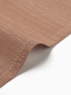 Набор салфеток с декоративными кольцами «Этель» Sand, 40×40 см - 4 шт., 100% лён - Фото 7